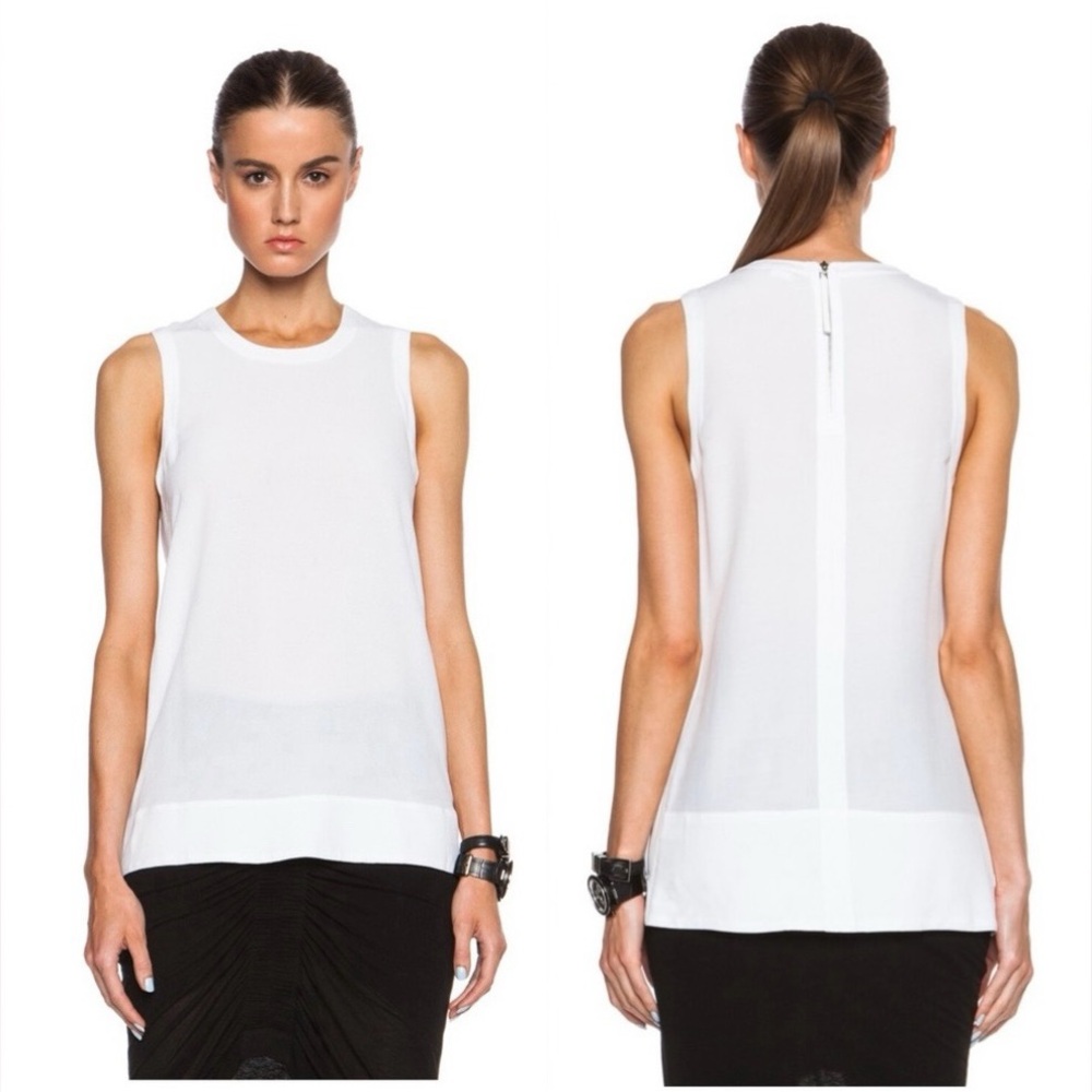 Helmet Lang Axio Crepe Top – Sz S